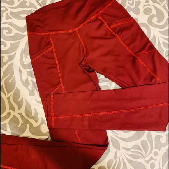 abs2bfitness Pants - 💐ABS2BFITNESS  POCKET 💐LEGGINGS SZ M